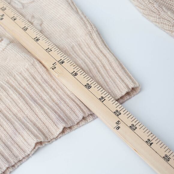 Jason Wu x RTR Cream Floral Knit Sweater - Picture 9 of 10